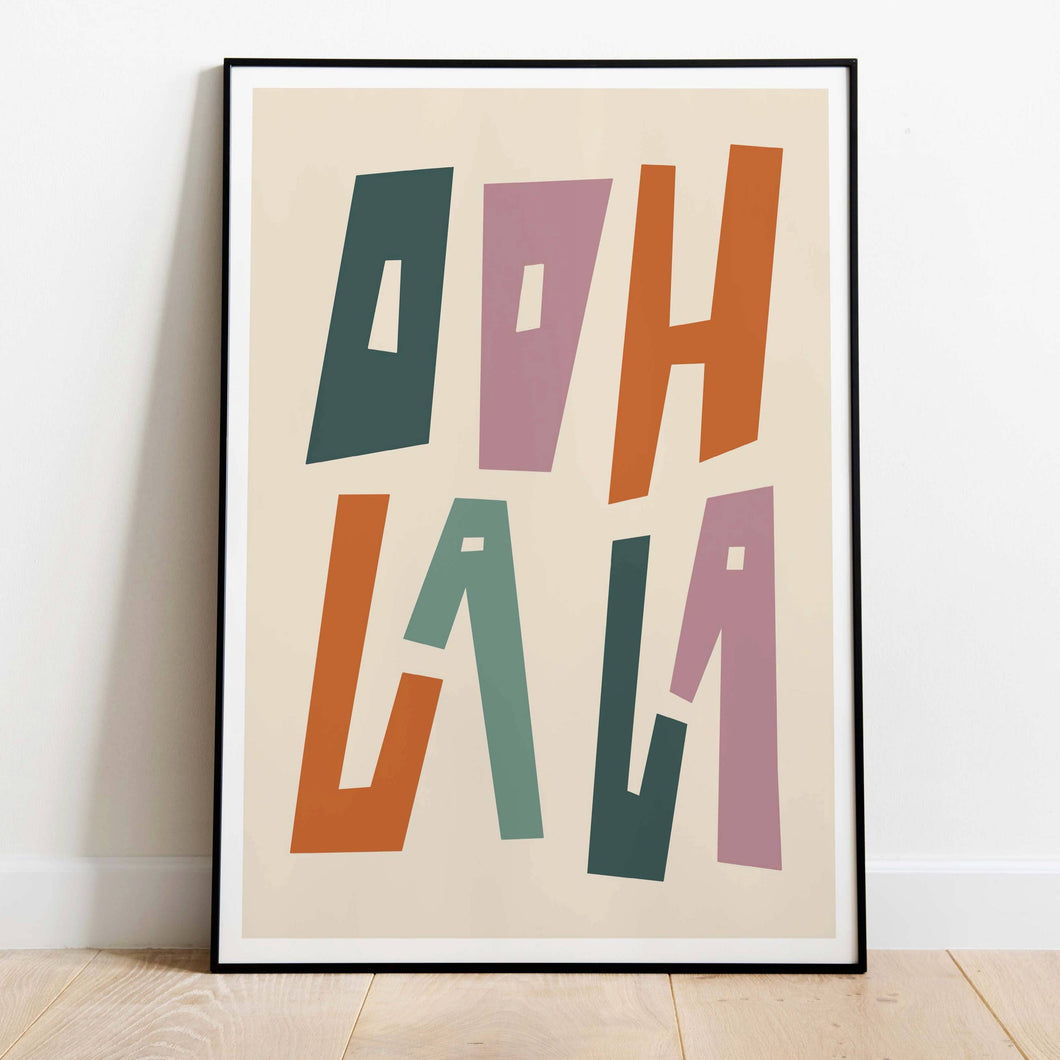 Ooh La La Wall Print