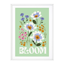 Load image into Gallery viewer, Bloom Mint A4 Print
