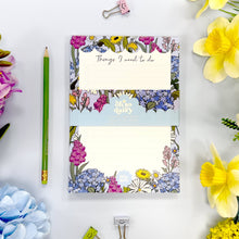 Load image into Gallery viewer, Cottage Garden A5 Note Pad
