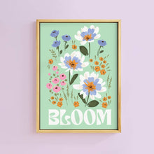 Load image into Gallery viewer, Bloom Mint A4 Print
