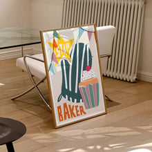 Load image into Gallery viewer, Star Baker Wall Print
