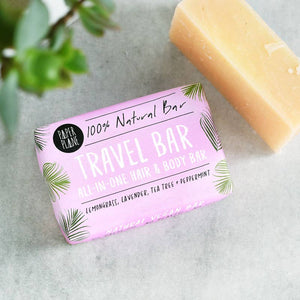 Travel Bar 100% Natural Vegan Plastic Free