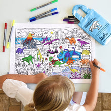 Load image into Gallery viewer, Dinosaurs Colour-In Placemat

