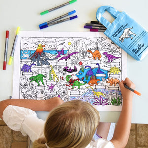 Dinosaurs Colour-In Placemat