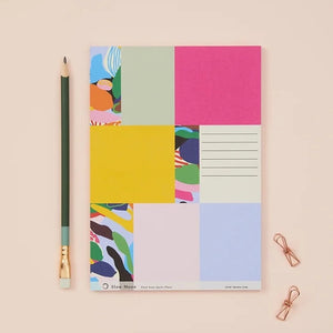 Colour Blocks A5 Notepad